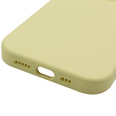 Чохол Silk Full Camera Protective (AA) NO LOGO для Apple iPhone 16 Pro (6.3") Жовтий / Mellow Yellow