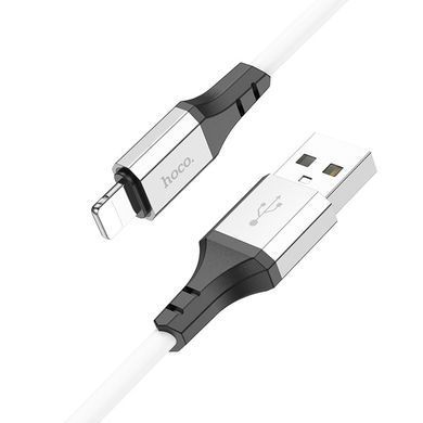 Дата кабель Hoco X86 Spear USB to Lightning (1m) White