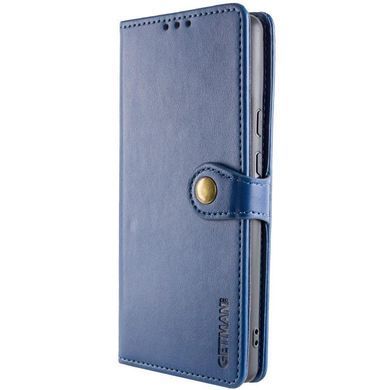 Кожаный чехол-книжка GETMAN Gallant (PU) для Samsung Galaxy A55 Синий