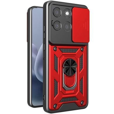 Чехол Ummi Camshield Serge Ring для Motorola Moto G86 5G Красный / Red
