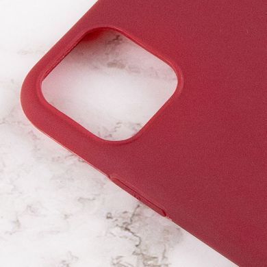 Силіконовий чохол Candy для Apple iPhone 11 Pro (5.8") Бордовий