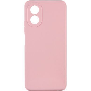 Силіконовий чохол Candy Full Camera для Oppo A78 4G Рожевий / Pink Sand