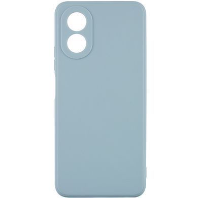 Силиконовый чехол Candy Full Camera для Oppo A38 / A18 Серый / Smoky Gray