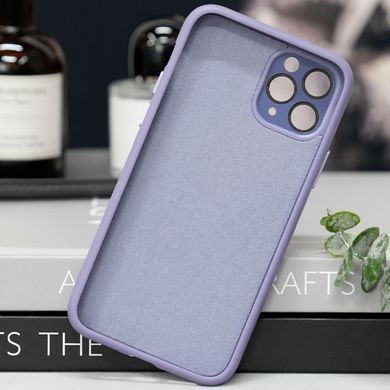 Чехол TPU+Glass Sapphire Midnight with Magnetic Fit для Apple iPhone 13 Pro Max (6.7") Сиреневый / Dasheen