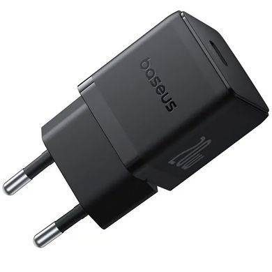 СЗУ Baseus Palm Fast Charger 20W (1USB-C) + кабель Type-C to Type-C (P10111602) Cluster Black