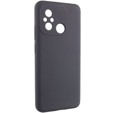 Чехол Silicone Cover Lakshmi Full Camera (AAA) для Xiaomi Redmi 12C Черный / Black