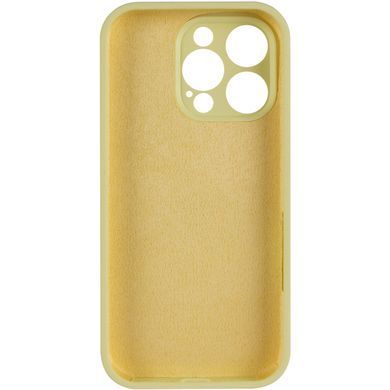 Чохол Silk Full Camera Protective (AA) NO LOGO для Apple iPhone 16 Pro (6.3") Жовтий / Mellow Yellow