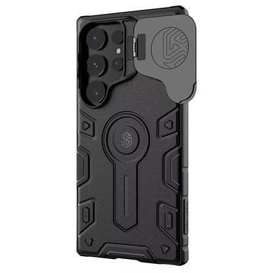 TPU+PC чохол Nillkin CamShield Armor Prop для Samsung Galaxy S24 Ultra Black