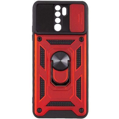 Чохол Ummi Camshield Serge Ring для Xiaomi Redmi Note 8 Pro Червоний / Red