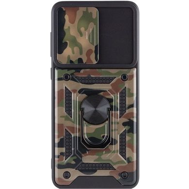 Ударостійкий чохол Camshield Serge Ring Camo для Samsung Galaxy A53 5G Коричневий / Army Brown