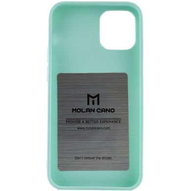 Уцінка TPU чохол Molan Cano Smooth для Apple iPhone 12 mini (5.4") Естетичний дефект / Бірюзовий