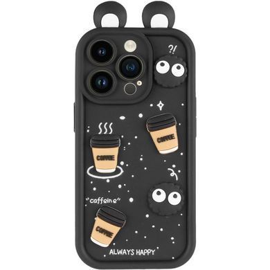 Чохол TPU Toys Case with Ears для Apple iPhone 12 Pro Max (6.7") Black