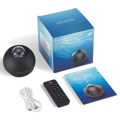 Проектор-нічник Ocean Dream E14 with Bluetooth and Remote Control Black