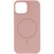 Чехол Silk Full Protective (AA) NO LOGO with Magnetic Fit для Apple iPhone 13 (6.1") Розовый / Pink Sand фото 2