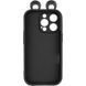 Чохол TPU Toys Case with Ears для Apple iPhone 12 Pro Max (6.7") Black фото 3