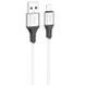 Дата кабель Hoco X86 Spear USB to Lightning (1m) White фото 1
