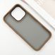 TPU+PC чохол Metal Buttons для Apple iPhone 16 Pro (6.3") Золотий / Gold фото 4