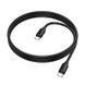 Дата кабель Hoco X115 Surpass Type-C to Type-C 60W (1m) Black фото 2
