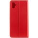 Кожаный чехол книжка GETMAN Elegant (PU) для Samsung Galaxy A04e Красный фото 2