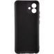 Чохол TPU GETMAN Liquid Silk Full Camera для Samsung Galaxy A07 Чорний / Black