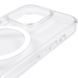 Чехол TPU Ummi transparent with Magnetic Fit для Apple iPhone 15 Pro (6.1") Clear фото 5