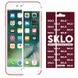 Захисне скло SKLO 3D (full glue) для Apple iPhone 7 / 8 / SE (2020) (4.7") Білий фото 1