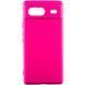 Чохол Silicone Cover Lakshmi Full Camera (AAA) для Google Pixel 8a Рожевий / Barbie pink