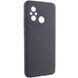 Чехол Silicone Cover Lakshmi Full Camera (AAA) для Xiaomi Redmi 12C Черный / Black фото 2