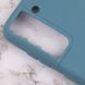 Силіконовий чохол Candy для Samsung Galaxy S21+ Синій / Powder Blue фото 3
