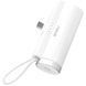 Уцінка Портативний ЗП Power Bank WIWU W026 2 in 1 Type-C з БЗП For Apple Watch 15W 5000 mAh Естетичний дефект / White фото 3
