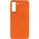 TPU чехол Bonbon Metal Style для Samsung Galaxy S21 FE Оранжевый / Papaya фото 2