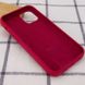 Чехол Silicone Case Full Protective (AA) для Apple iPhone 15 (6.1") Красный / Rose Red фото 3