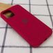Чехол Silicone Case Full Protective (AA) для Apple iPhone 15 (6.1") Красный / Rose Red фото 2