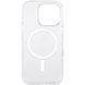 Чехол TPU Ummi transparent with Magnetic Fit для Apple iPhone 15 Pro (6.1") Clear фото 4
