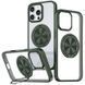 TPU+PC чехол Metal Ring with MagSafe для Apple iPhone 16 Pro (6.3") Зеленый