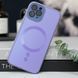Чехол TPU+Glass Sapphire Midnight with Magnetic Fit для Apple iPhone 13 Pro Max (6.7") Сиреневый / Dasheen фото 2