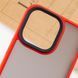 TPU+PC чохол Metal Buttons для Apple iPhone 15 (6.1") Червоний / Red фото 5