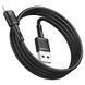 Дата кабель Hoco X83 Victory USB to Lightning (1m) Black фото 3