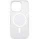 Чехол TPU Ummi transparent with Magnetic Fit для Apple iPhone 15 Pro (6.1") Clear фото 3