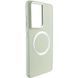TPU чехол Bonbon Metal Style with Magnetic Fit для Samsung Galaxy S23 Ultra Белый / White фото 1