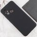 Чехол Silicone Cover Lakshmi Full Camera (AAA) для Xiaomi Redmi 12C Черный / Black фото 5