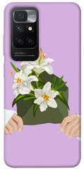 Чехол itsPrint Flower message для Xiaomi Redmi 10