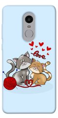 Чехол itsPrint Два кота Love для Xiaomi Redmi Note 4X / Note 4 (Snapdragon)