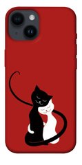 Чохол itsPrint Закохані коти для Apple iPhone 14 (6.1")