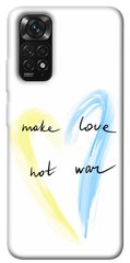 Чехол itsPrint Make love not war для Xiaomi Redmi Note 11 (Global) / Note 11S