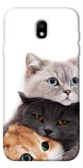 Чехол itsPrint Три кота для Samsung J730 Galaxy J7 (2017)