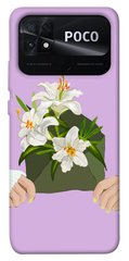 Чехол itsPrint Flower message для Xiaomi Poco C40