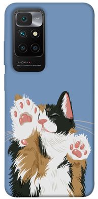 Чехол itsPrint Funny cat для Xiaomi Redmi 10