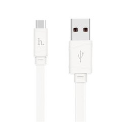 Дата кабель Hoco X5 Bamboo USB to Type-C (100см) Білий