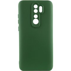 Чохол Silicone Cover Lakshmi Full Camera (A) для Xiaomi Redmi Note 8 Pro Зелений / Dark green